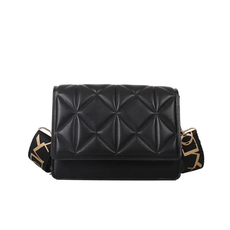 Black Rhombic Shoulder Bag Women 2023 - Image 11