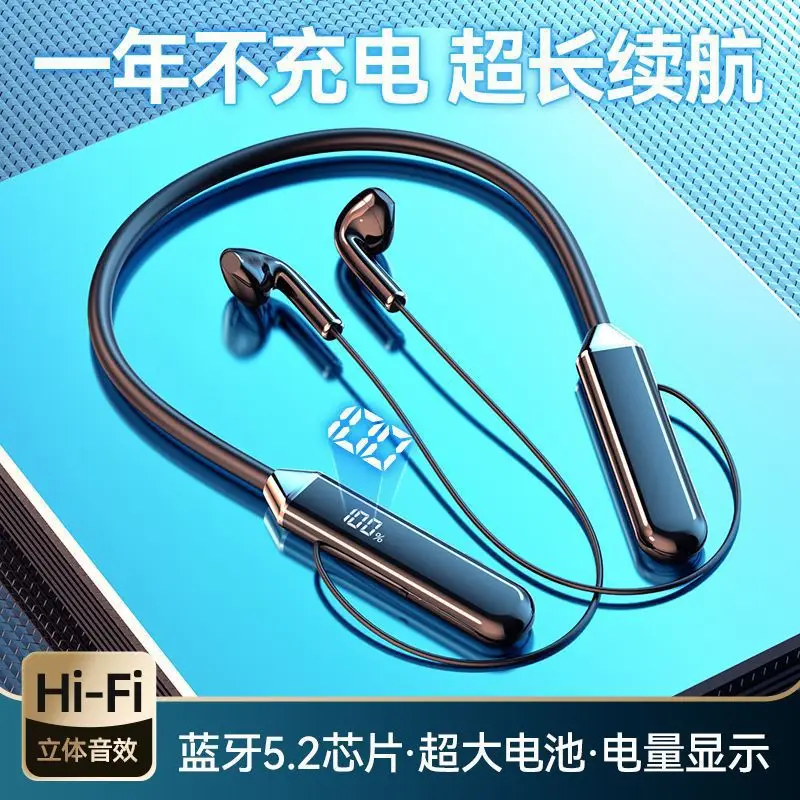Wireless Neck-Hanging Bluetooth Headset 288mAh Super Long Battery - Image 5