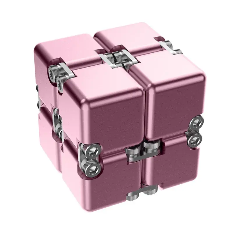 DIY infinite magic cube-rose gold