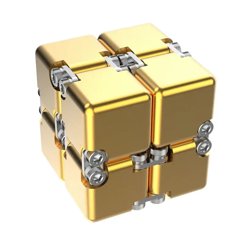 DIY Infinite Rubik's Cube-Gold