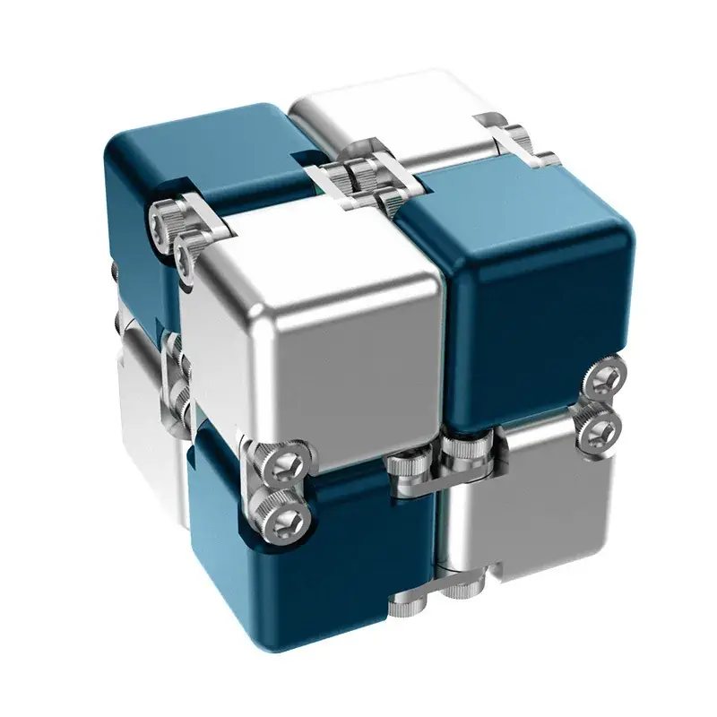 DIY Infinite Magic Cube-Blue and Grey