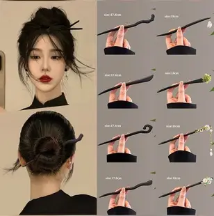 Black Princess Hair Clip Large Bow Clip — feature 1
