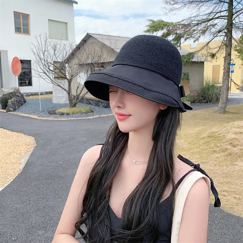 Pink Mesh Sun Hat for Women Beach Travel — feature 11