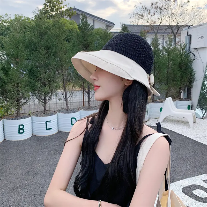 Pink Mesh Sun Hat for Women Beach Travel — feature 12