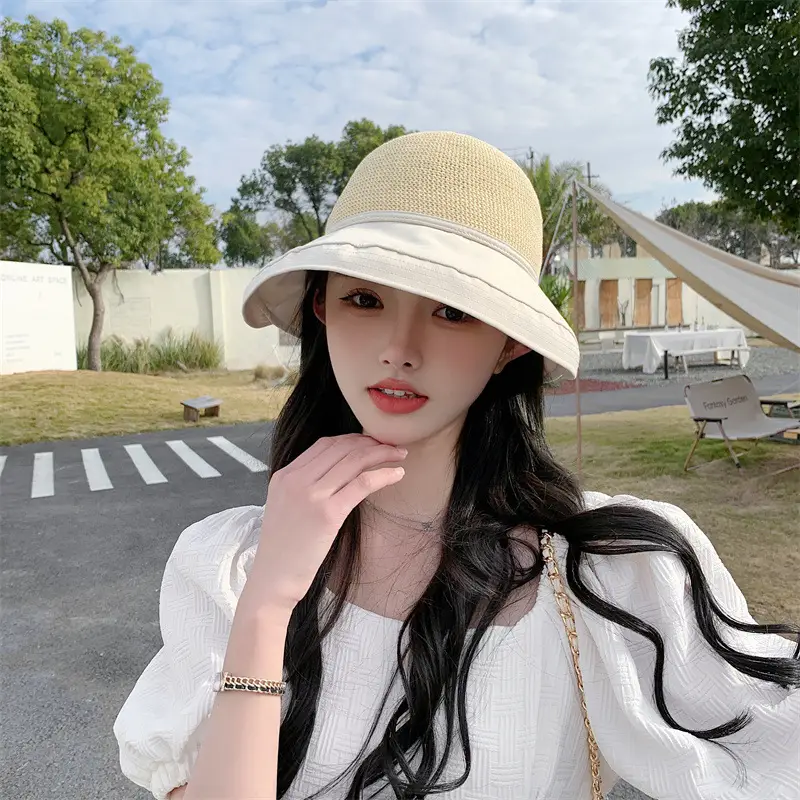 Pink Mesh Sun Hat for Women Beach Travel — feature 21