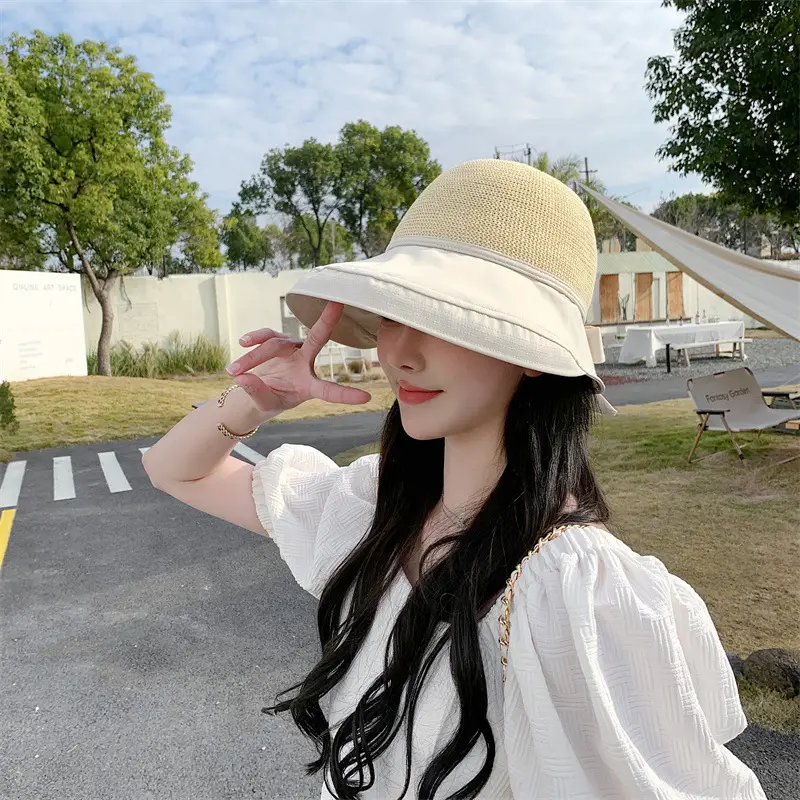 Pink Mesh Sun Hat for Women Beach Travel — feature 23