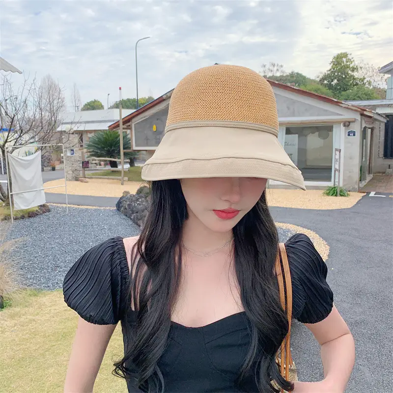Pink Mesh Sun Hat for Women Beach Travel — feature 5