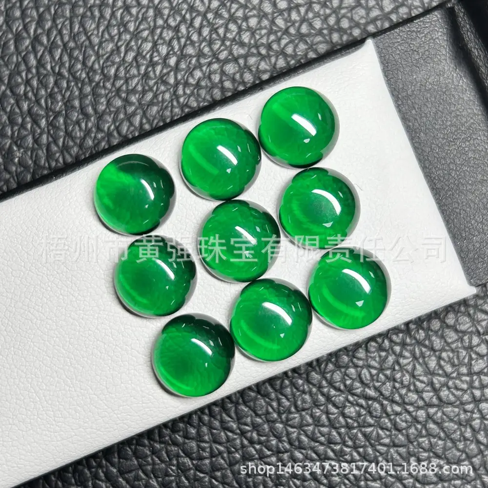 Green Nano Blue Sempel Flat Decorative Stones - Image 5