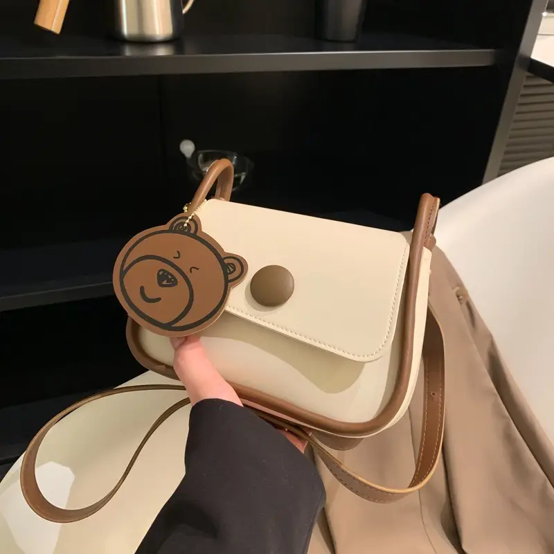 Retro Women's White Crossbody Bag 2026 - Image 6