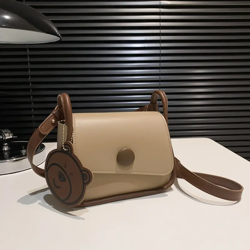 Retro Women's White Crossbody Bag 2026 - Image 2