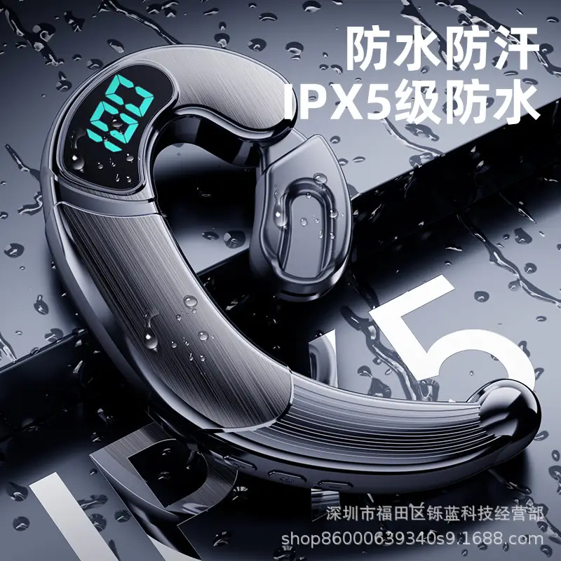 Wireless Bluetooth Headset with LED Display & 300M Audio - Image 12
