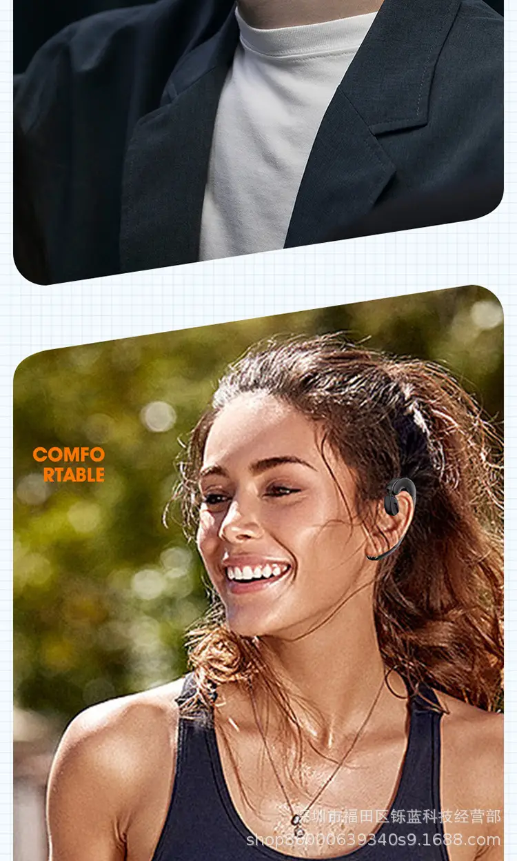 Wireless Bluetooth Headset with LED Display & 300M Audio — feature 23