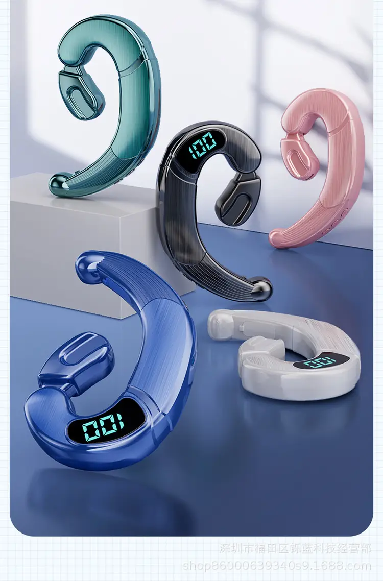 Wireless Bluetooth Headset with LED Display & 300M Audio — feature 30