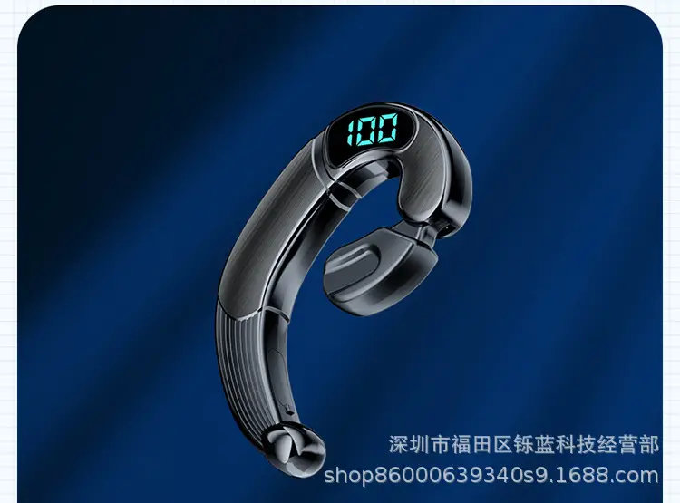 Wireless Bluetooth Headset with LED Display & 300M Audio — feature 31