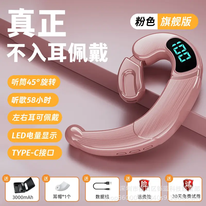 Wireless Bluetooth Headset with LED Display & 300M Audio - Image 10