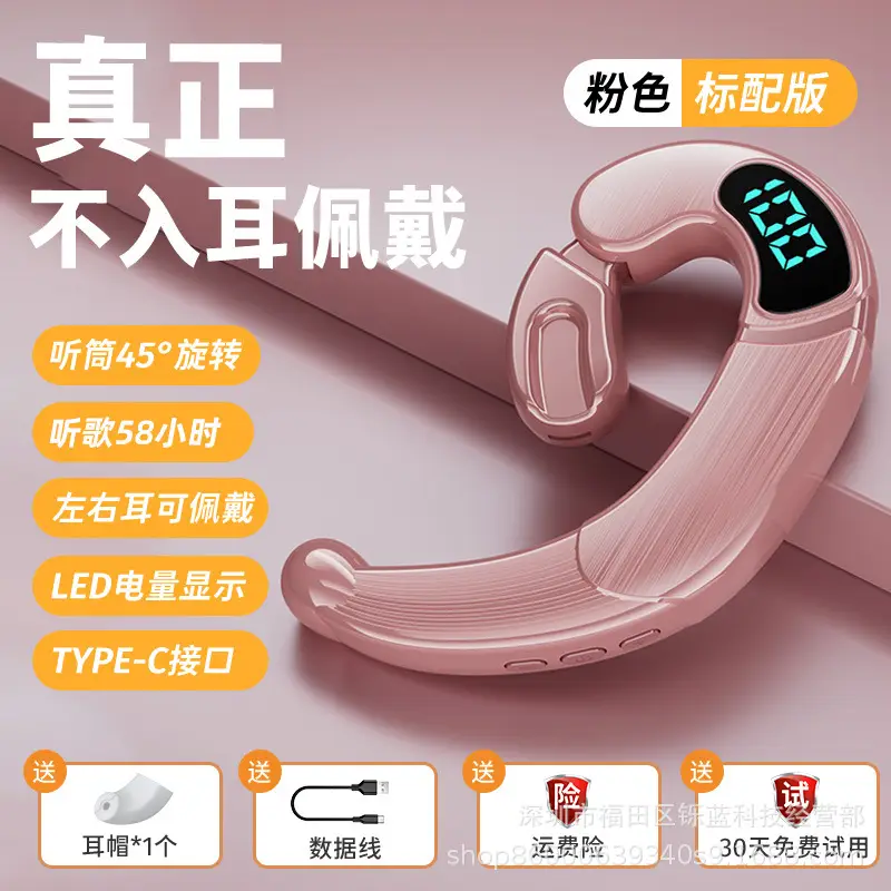 Wireless Bluetooth Headset with LED Display & 300M Audio - Image 5