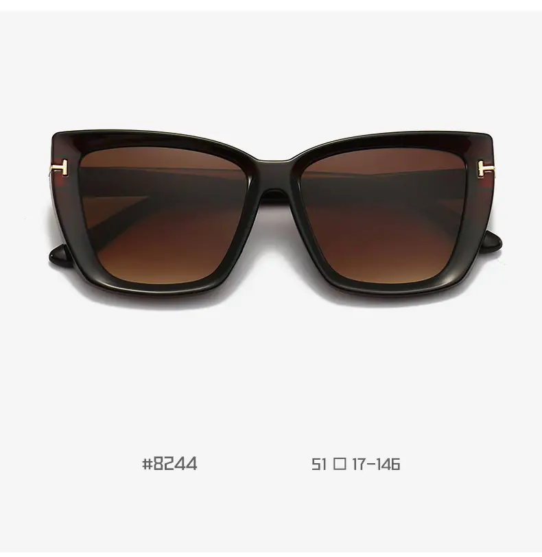 Women's Butterfly Driving Sunglasses Black 8244T β feature 11