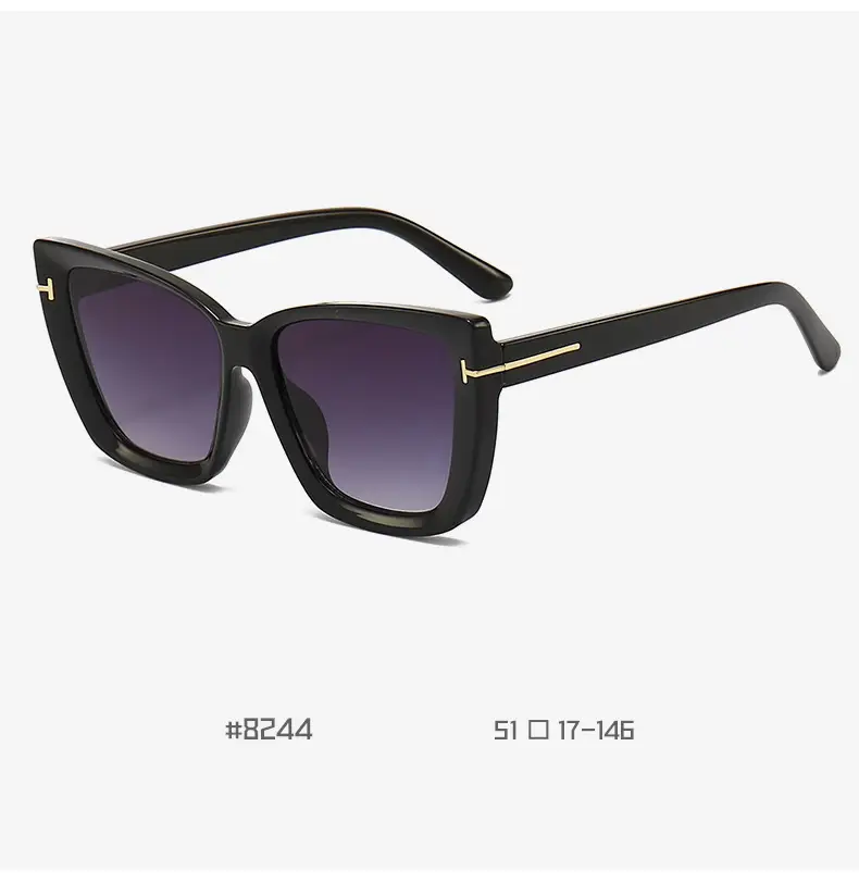 Women's Butterfly Driving Sunglasses Black 8244T β feature 18