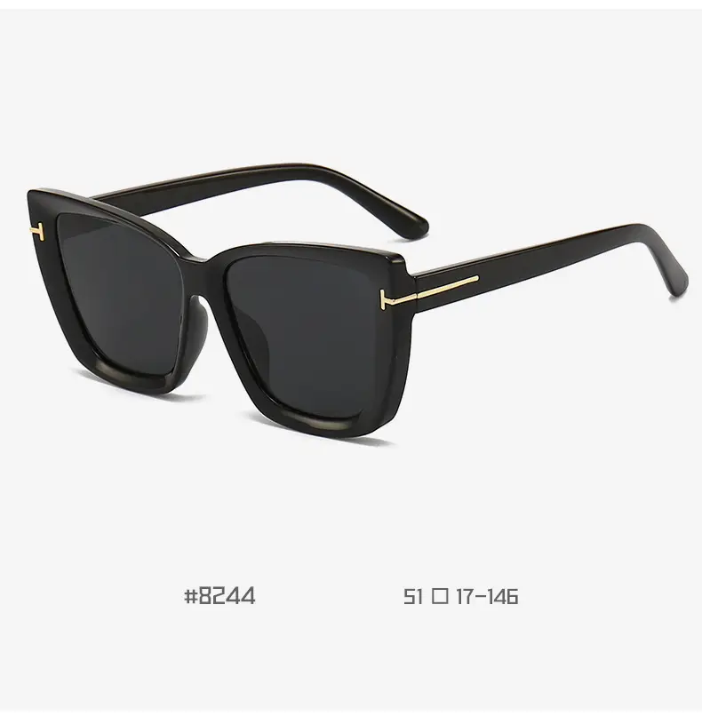 Women's Butterfly Driving Sunglasses Black 8244T β feature 8