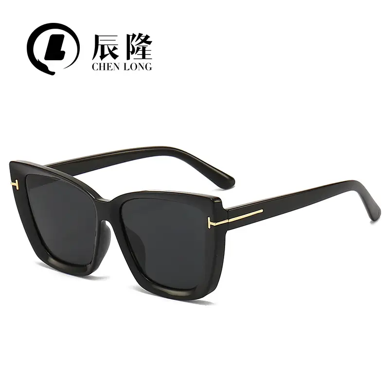 Women's Butterfly Driving Sunglasses Black 8244T