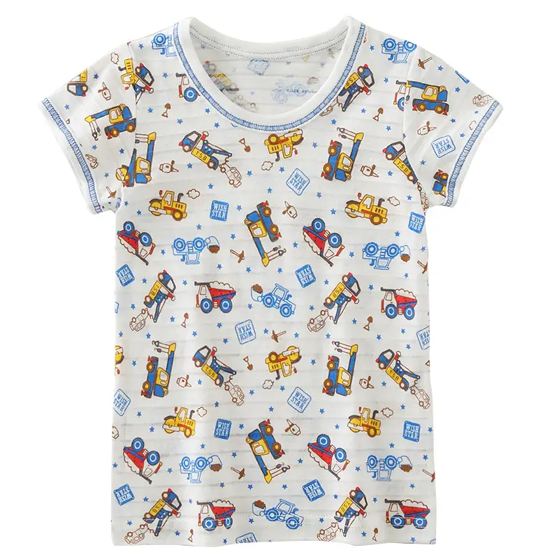 2023 Kids Cotton Baby T-Shirt Set White Japanese Style - Image 6