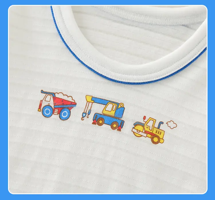 2023 Kids Cotton Baby T-Shirt Set White Japanese Style — feature 17