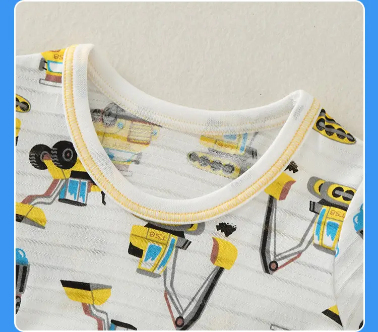 2023 Kids Cotton Baby T-Shirt Set White Japanese Style — feature 19