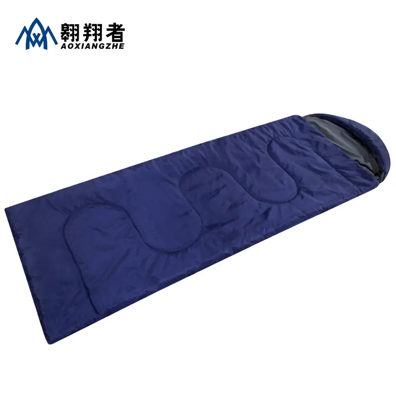 Dark Blue Cotton Sleeping Bag Thick Warm Factory Wholesale