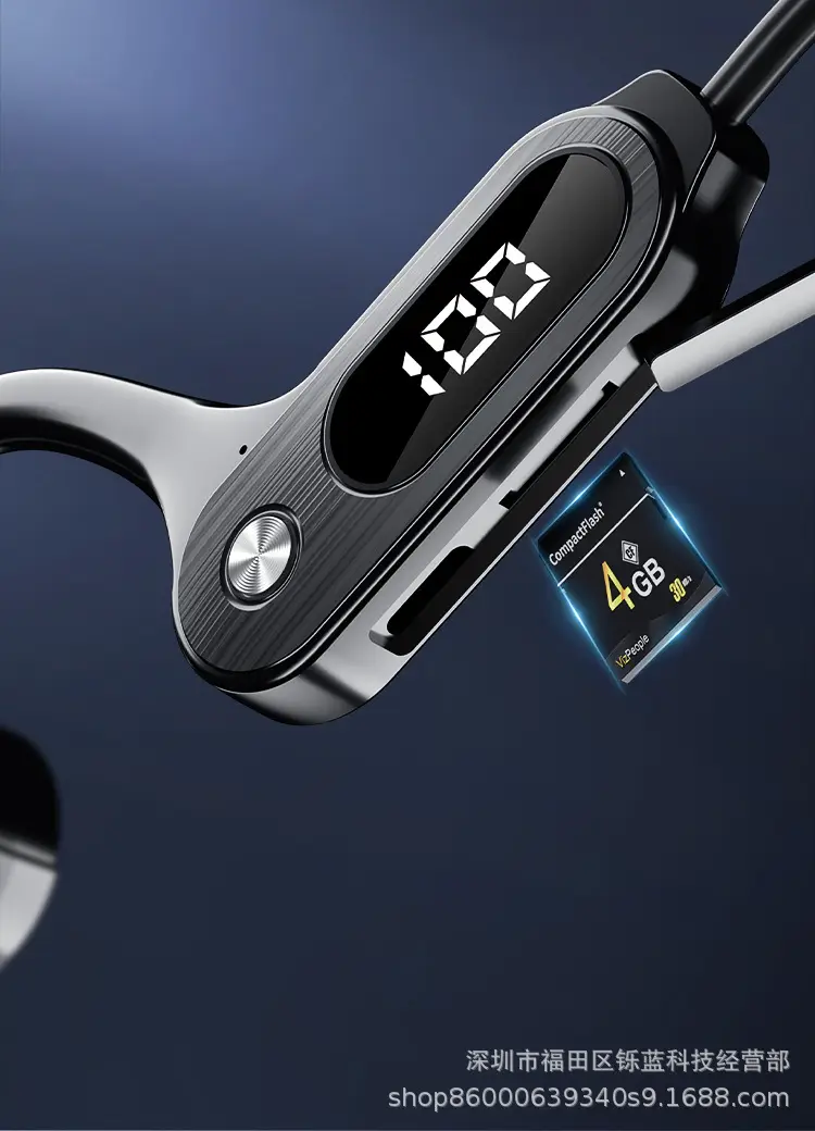 Bluetooth Ear-Mounted Headset with Waterproof Design — feature 11