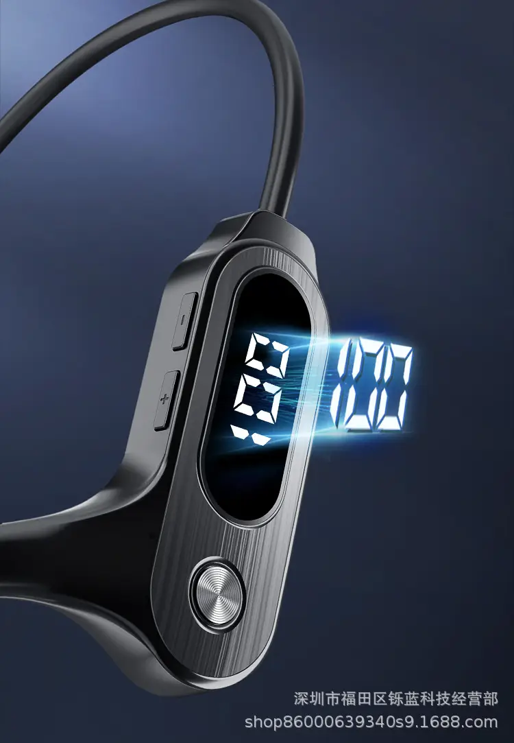 Bluetooth Ear-Mounted Headset with Waterproof Design — feature 13
