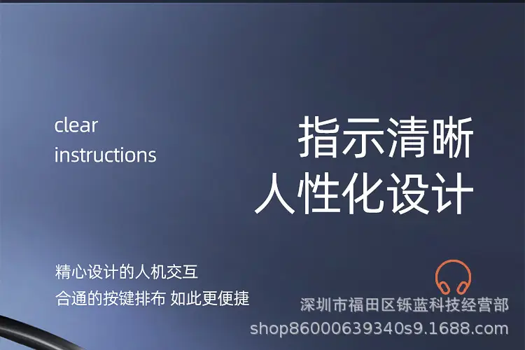 Bluetooth Ear-Mounted Headset with Waterproof Design — feature 31