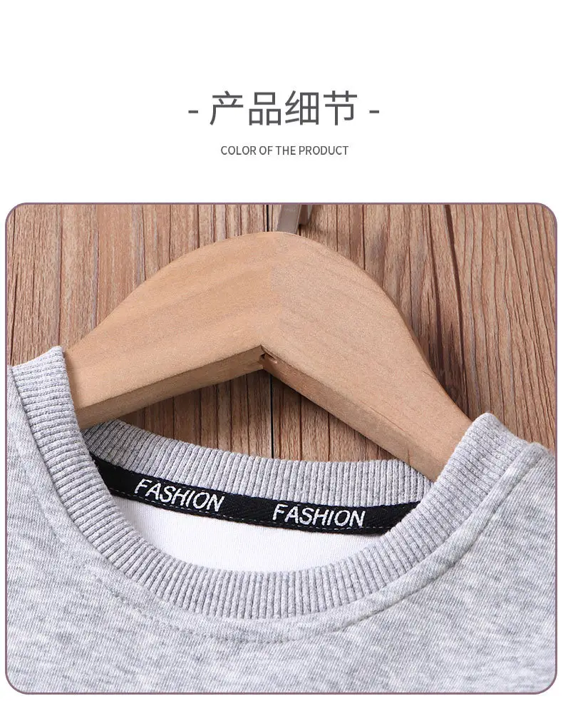 Kids Super Boy Sweatshirt Blue Long Sleeve Summer Wear — feature 12