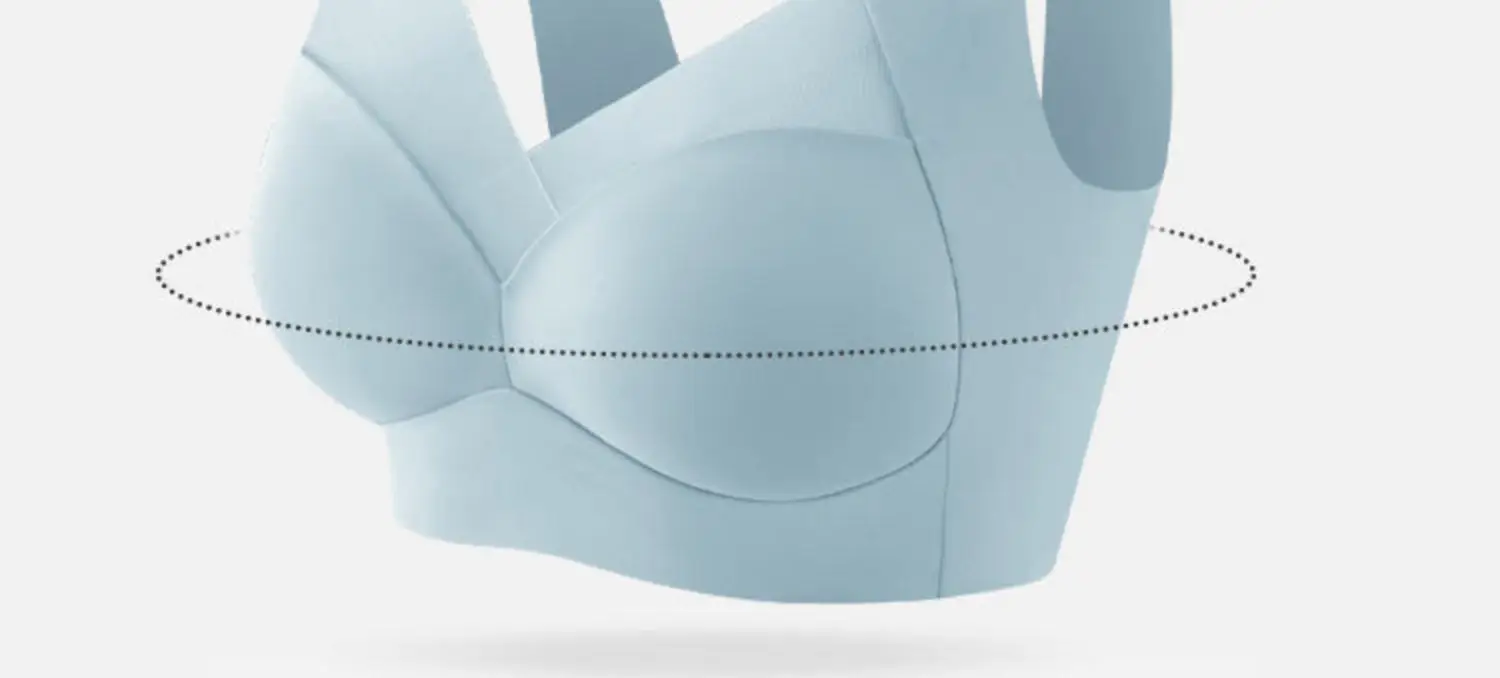 Women's Seamless Push-Up Sports Bra Blue — feature 24