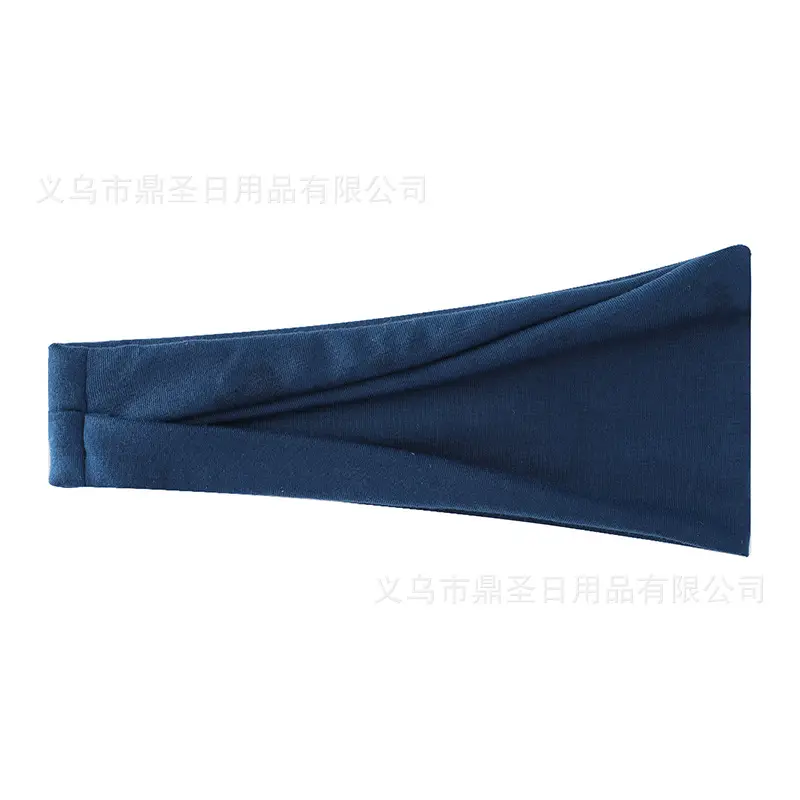 European American Korean Style Solid Color Sports Yoga Headband — feature 11