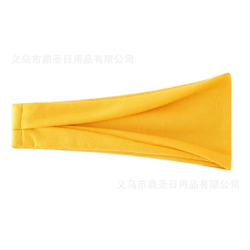 European American Korean Style Solid Color Sports Yoga Headband — feature 14
