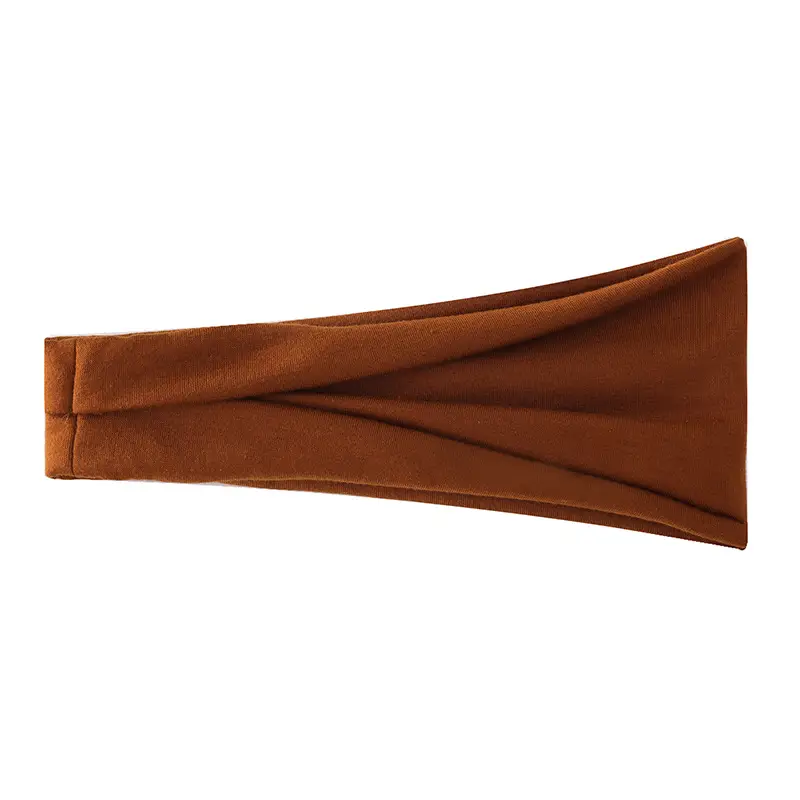 European American Korean Style Solid Color Sports Yoga Headband - Image 10