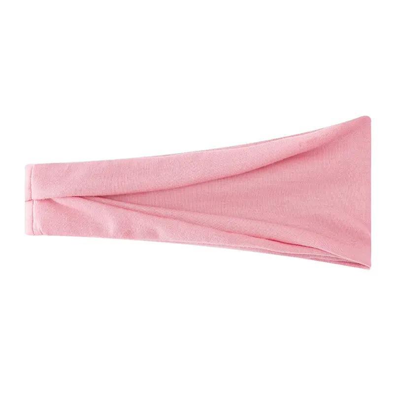 European American Korean Style Solid Color Sports Yoga Headband - Image 4