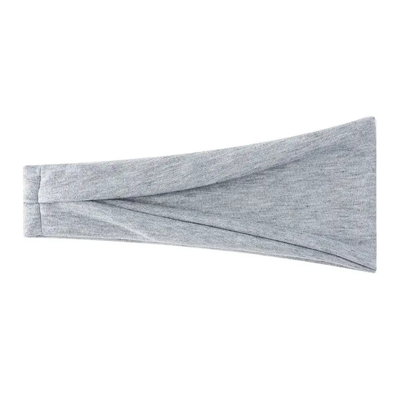 European American Korean Style Solid Color Sports Yoga Headband - Image 5