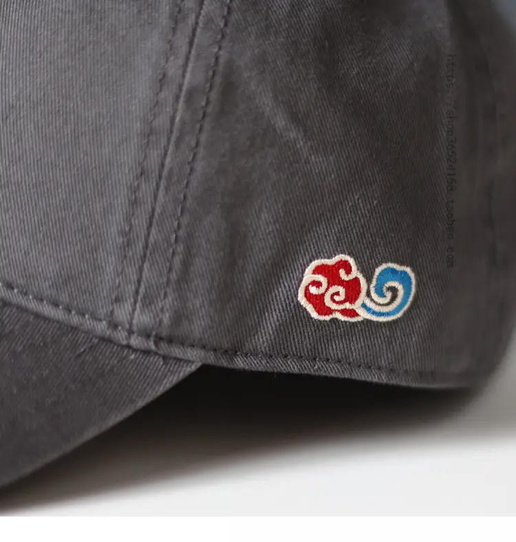 New National Three-Demanded Baseball Cap Women Black Embroidered — feature 13