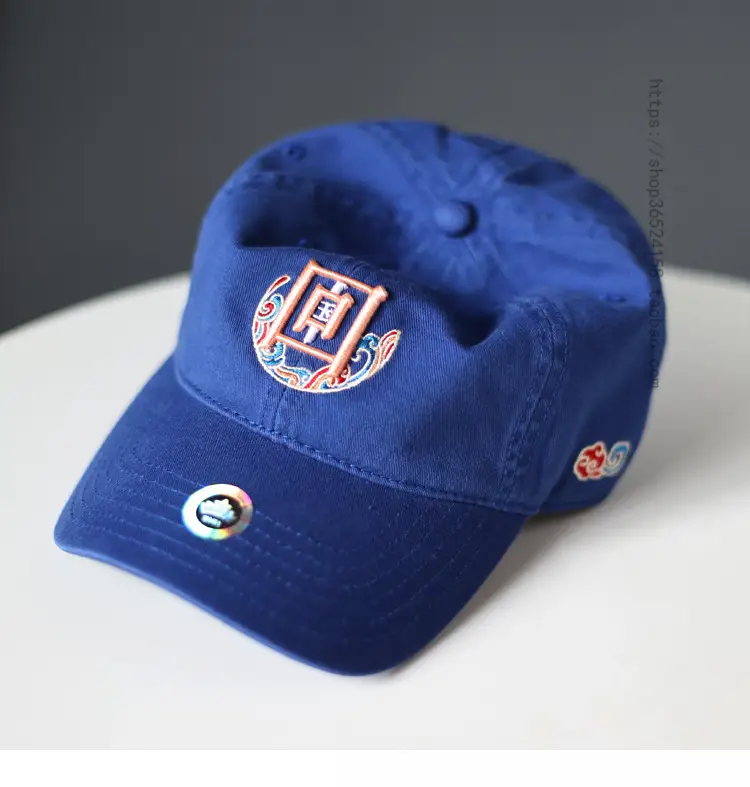 New National Three-Demanded Baseball Cap Women Black Embroidered — feature 17