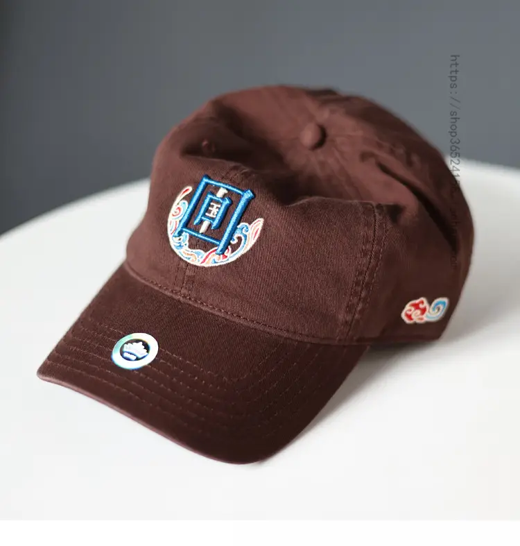 New National Three-Demanded Baseball Cap Women Black Embroidered — feature 19