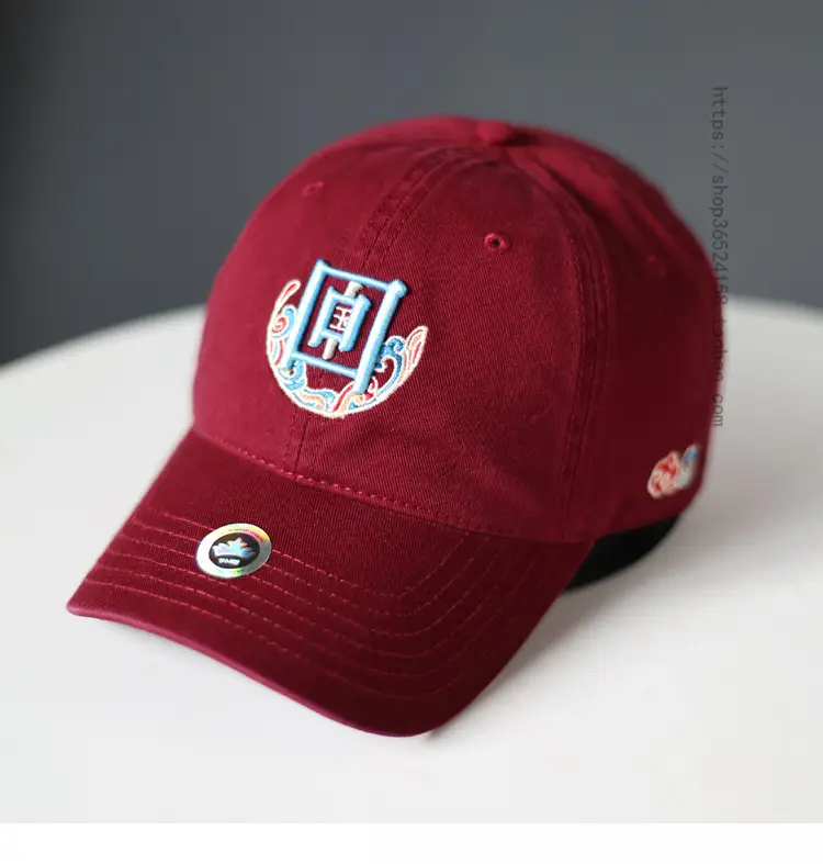 New National Three-Demanded Baseball Cap Women Black Embroidered — feature 6