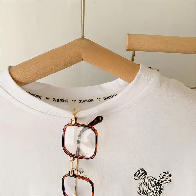 2025 Summer Boys T-Shirt White Purple Graphic Casual Top — feature 3