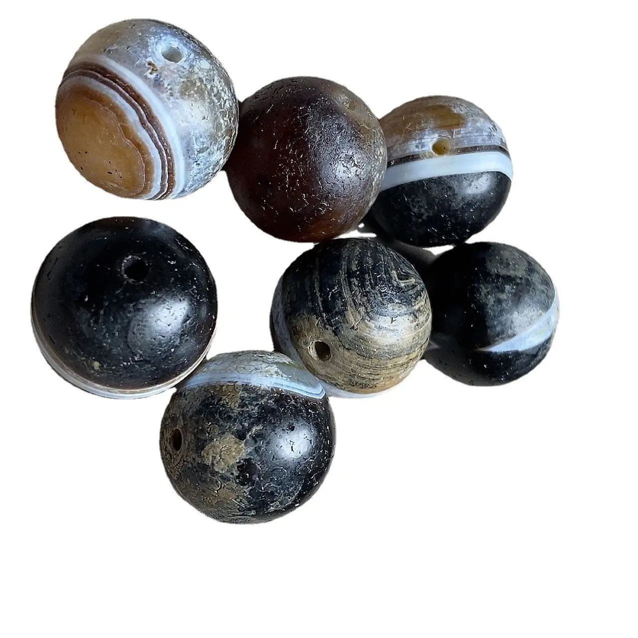 Natural Carnelian Agate Round Beads Single Beads - Image 5