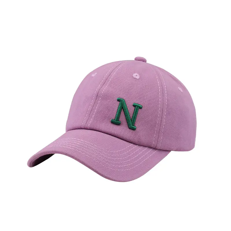 Women's N-Embroidered Baseball Cap Summer Sunshade - Image 10