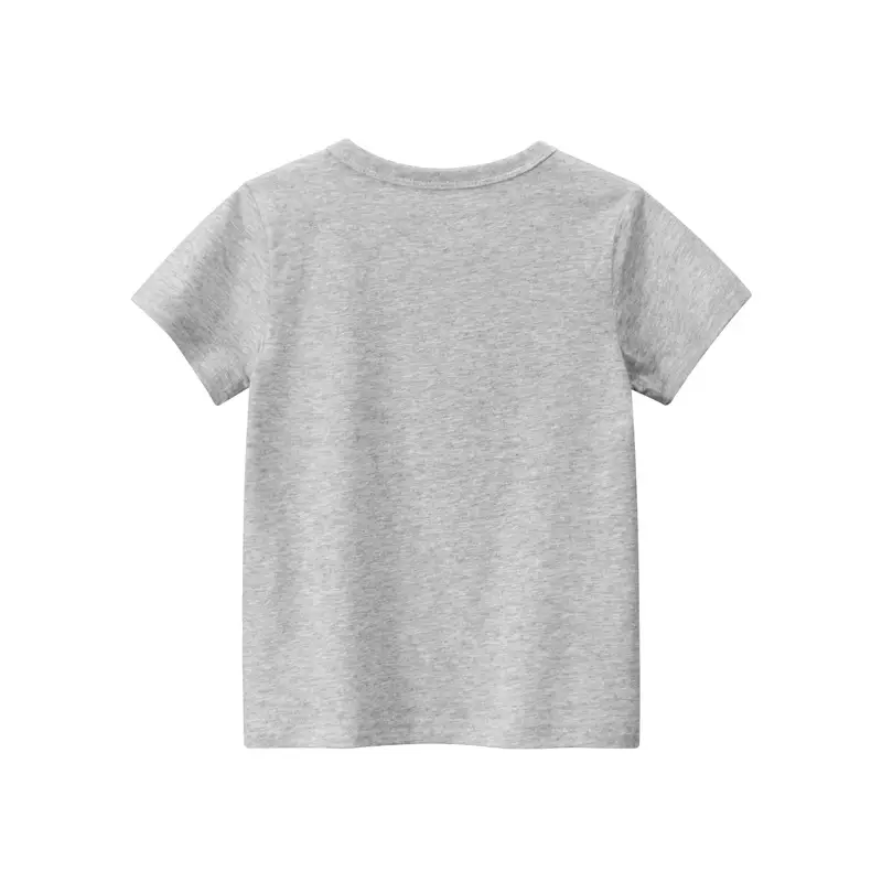 Kids Dinosaur T-Shirt Grey Short Sleeve 2026 - Image 6