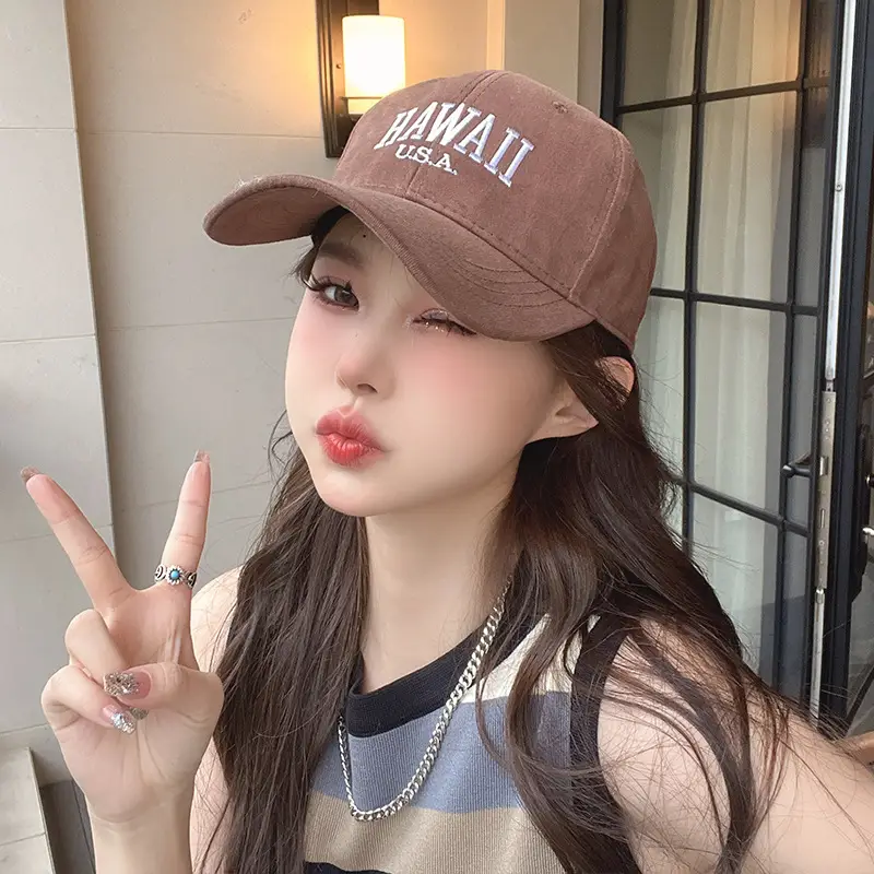 Korean Style Women Baseball Cap Summer Wear