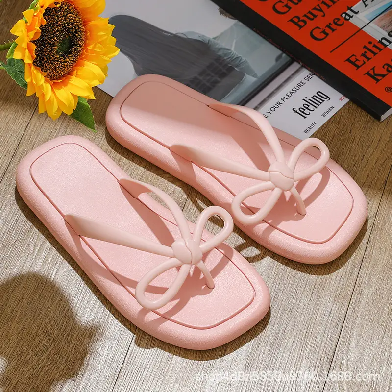 2022 Summer Bow Flip Flops for Women - Image 2