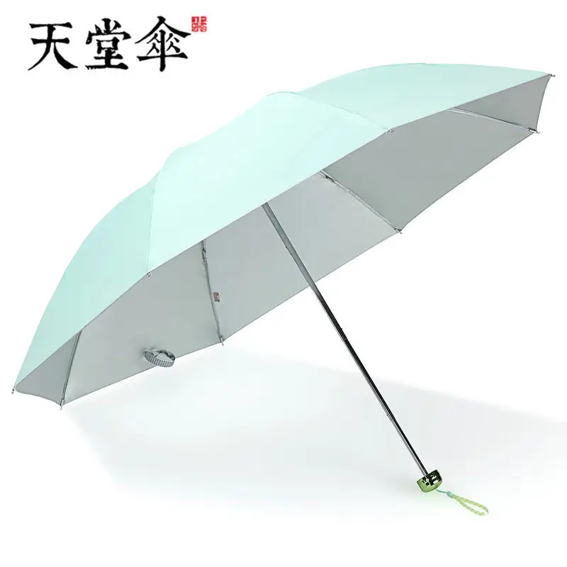 Paradise Pink Floral 3-Fold Sun Umbrella