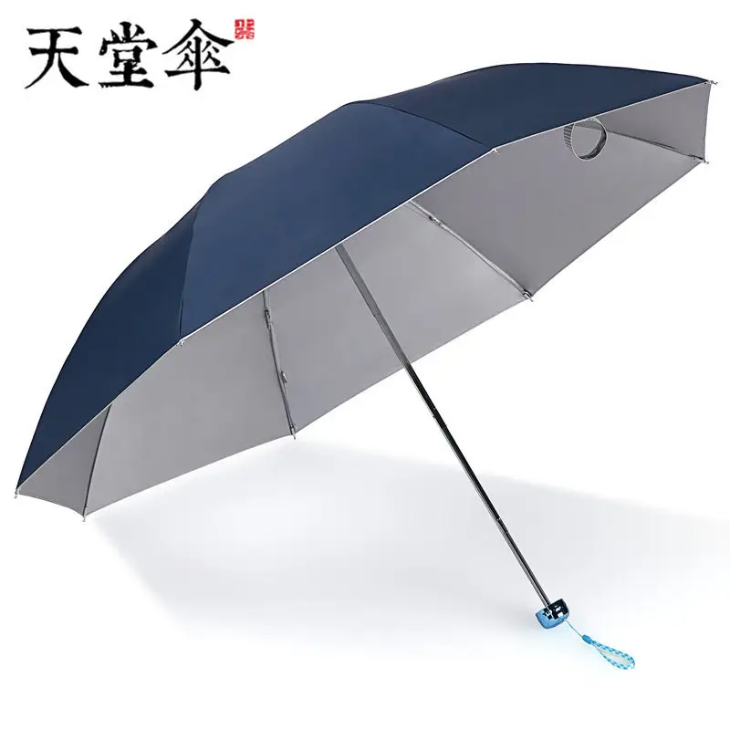 Paradise Pink Floral 3-Fold Sun Umbrella